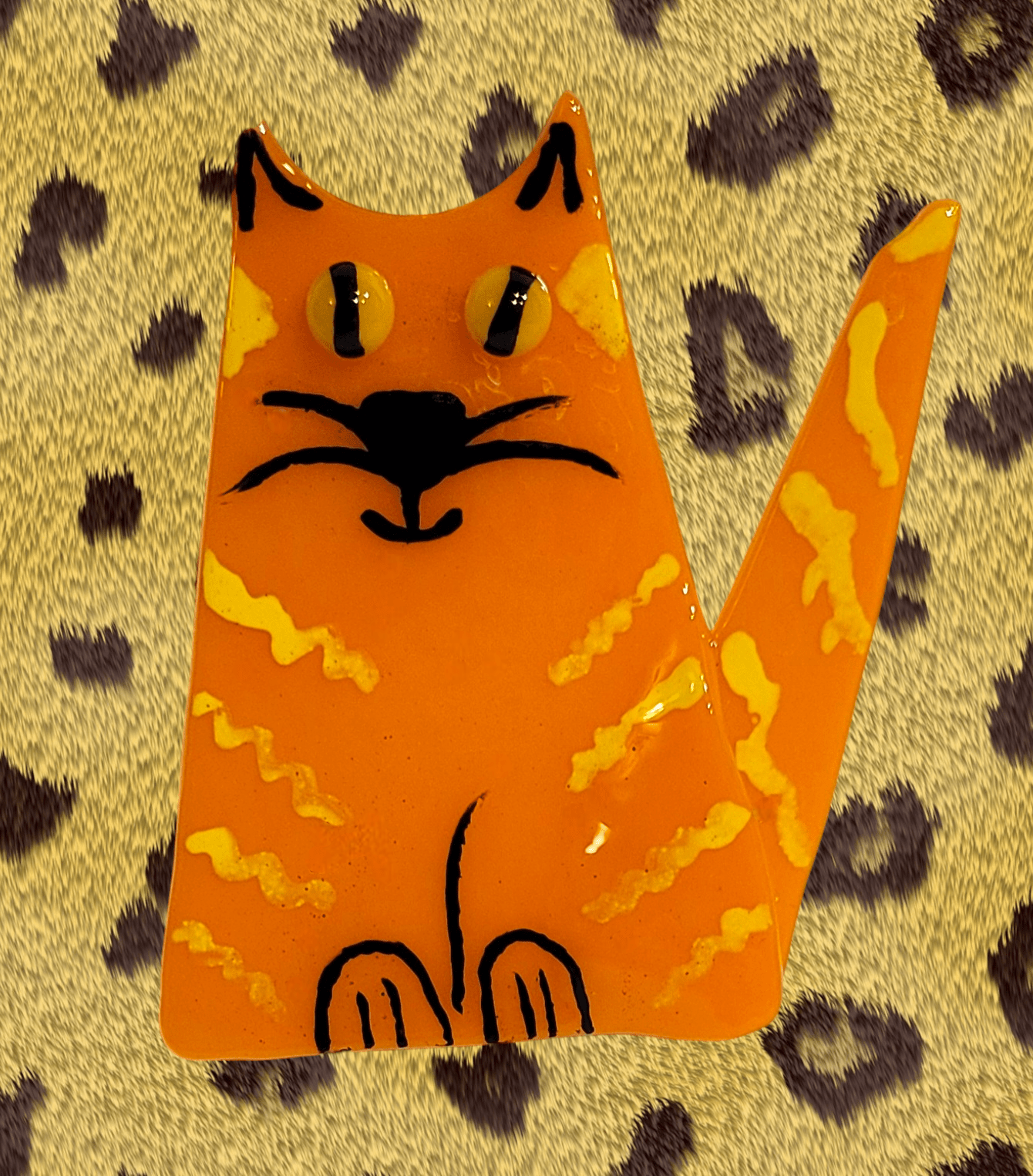 CAT ORNAMENT 4 - The Glass JewlCAT ORNAMENT 4