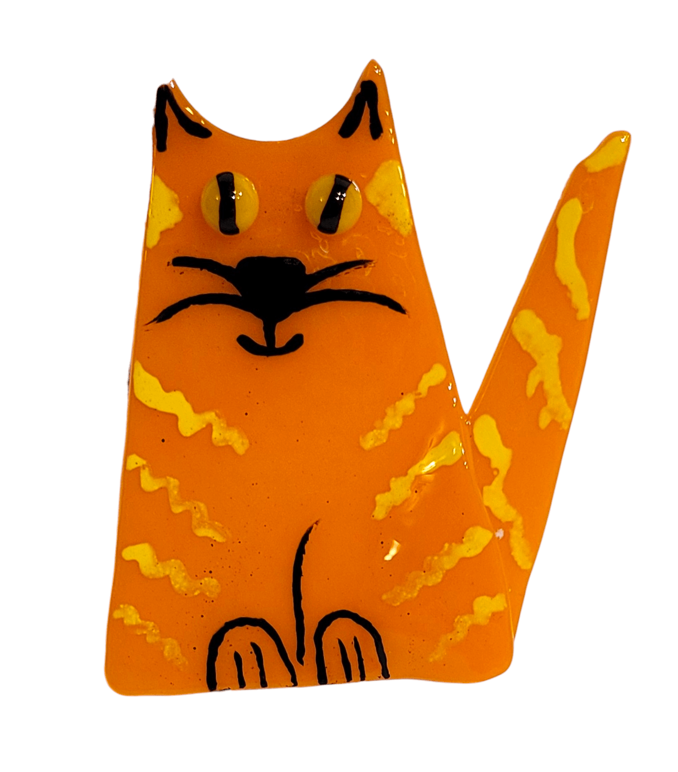 CAT ORNAMENT 4 - The Glass JewlCAT ORNAMENT 4