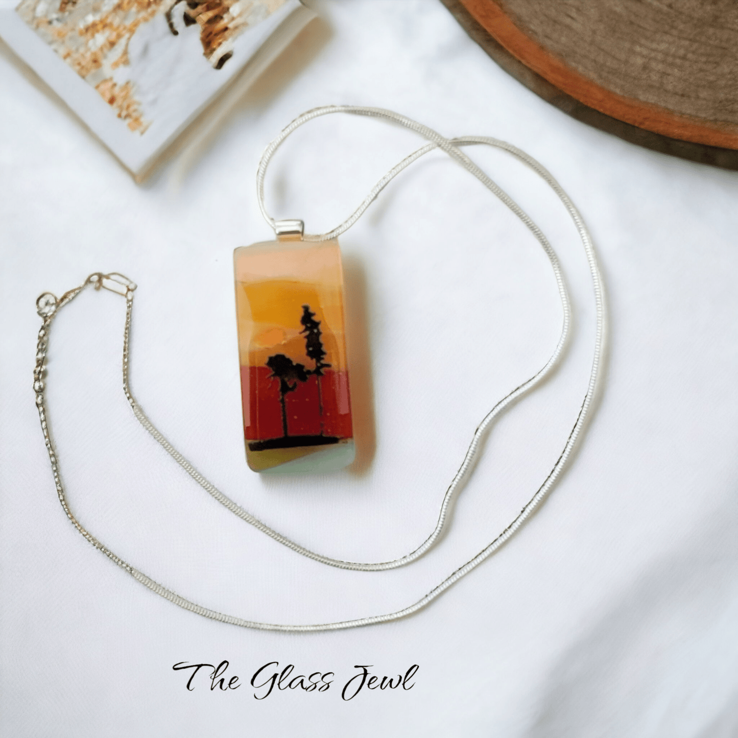 Scenic Pendant - SP 6 - The Glass JewlScenic Pendant - SP 6