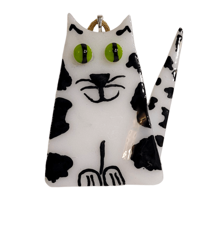 CAT ORNAMENT 1 - The Glass JewlCAT ORNAMENT 1