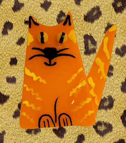 CAT ORNAMENT 4 - The Glass JewlCAT ORNAMENT 4