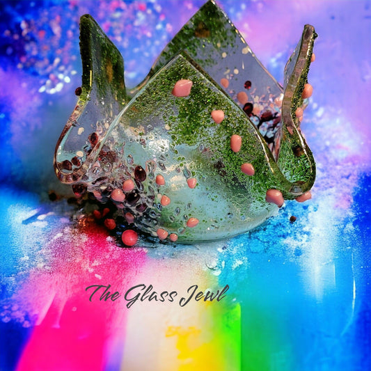 Cherry Blossom Votive 1 - The Glass JewlCherry Blossom Votive 1