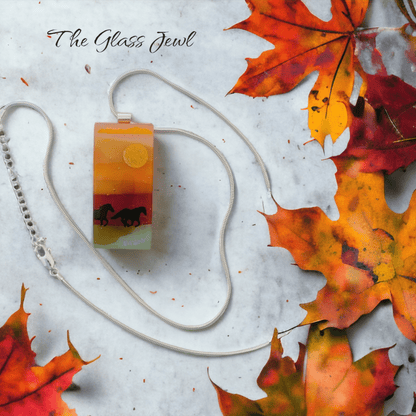 Scenic Pendant - SP 4 - The Glass JewlScenic Pendant - SP 4