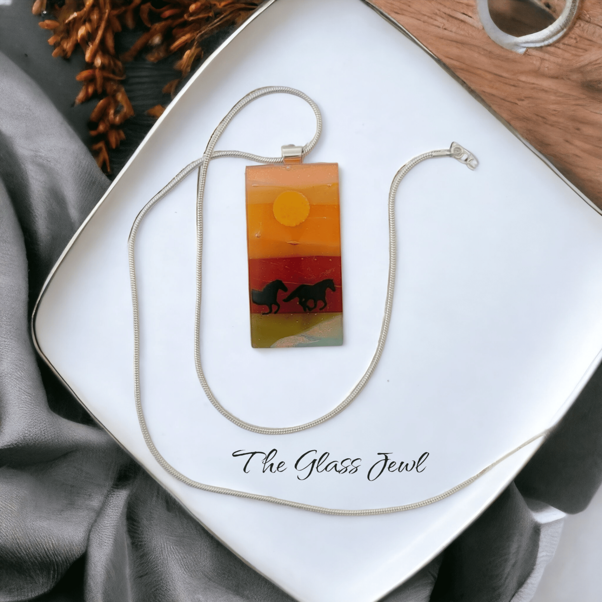 Scenic Pendant - SP 5 - The Glass JewlScenic Pendant - SP 5