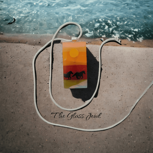 Scenic Pendant - SP 5 - The Glass JewlScenic Pendant - SP 5