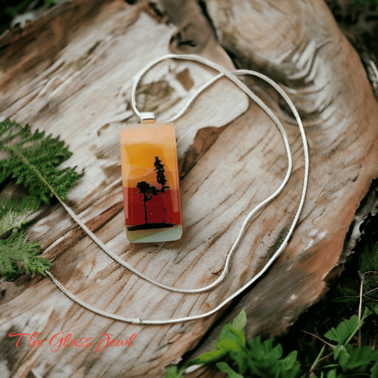 Scenic Pendant - SP 6 - The Glass JewlScenic Pendant - SP 6