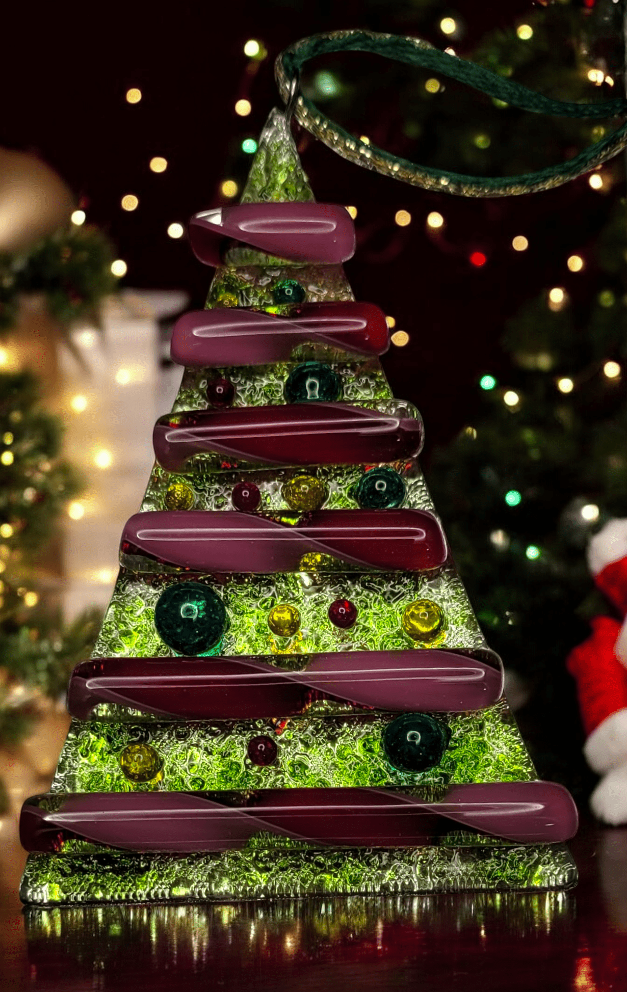 XMAS TREE ORNAMENT 01 - The Glass JewlXMAS TREE ORNAMENT 01