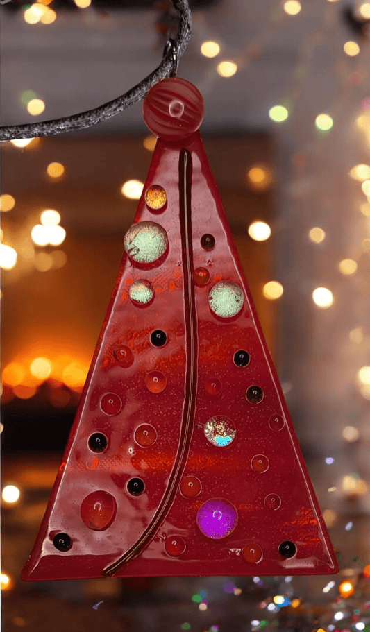 XMAS TREE ORNAMENT 04 - The Glass JewlXMAS TREE ORNAMENT 04