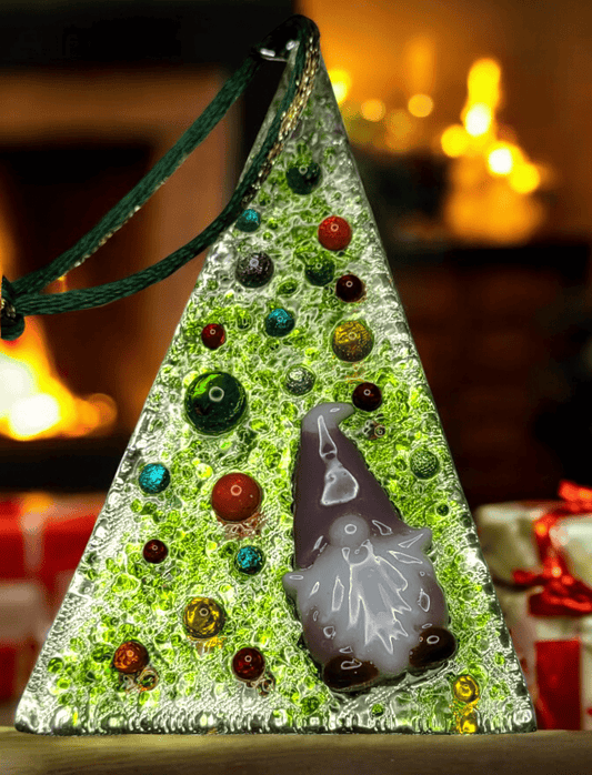 XMAS TREE ORNAMENT 08 - The Glass JewlXMAS TREE ORNAMENT 08