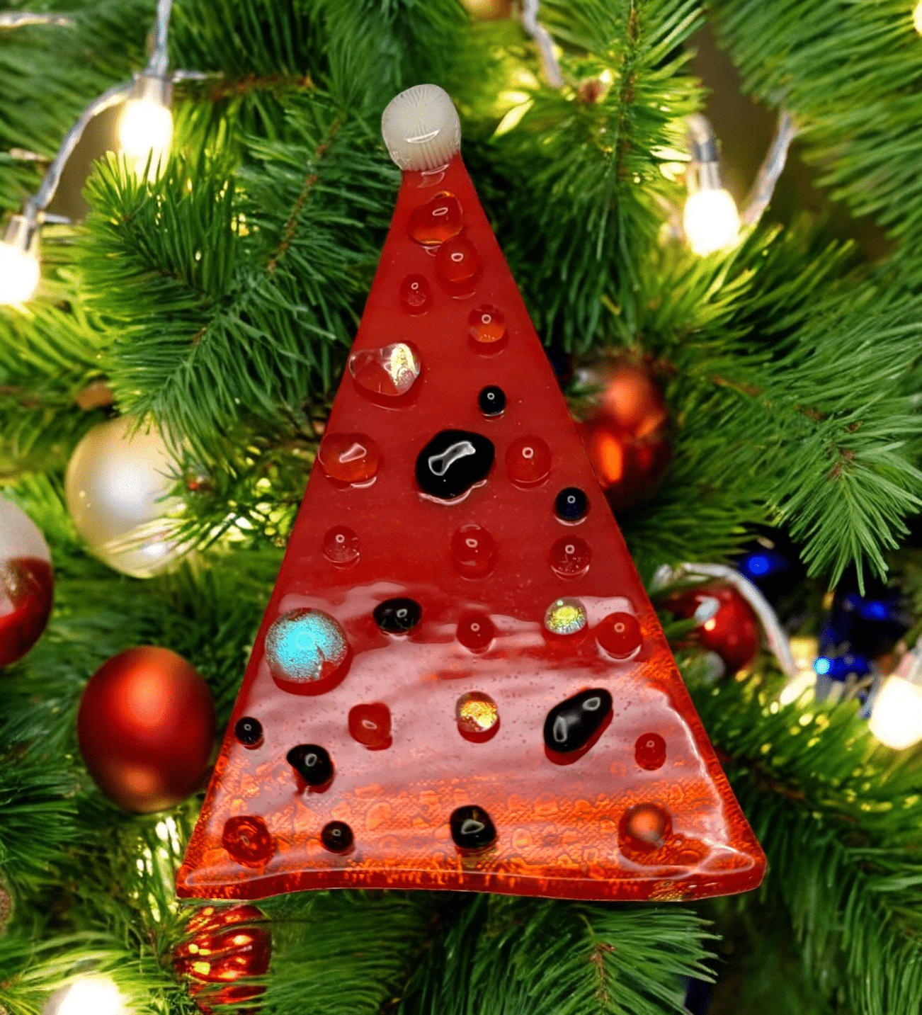 XMAS TREE ORNAMENT 09 - The Glass JewlXMAS TREE ORNAMENT 09
