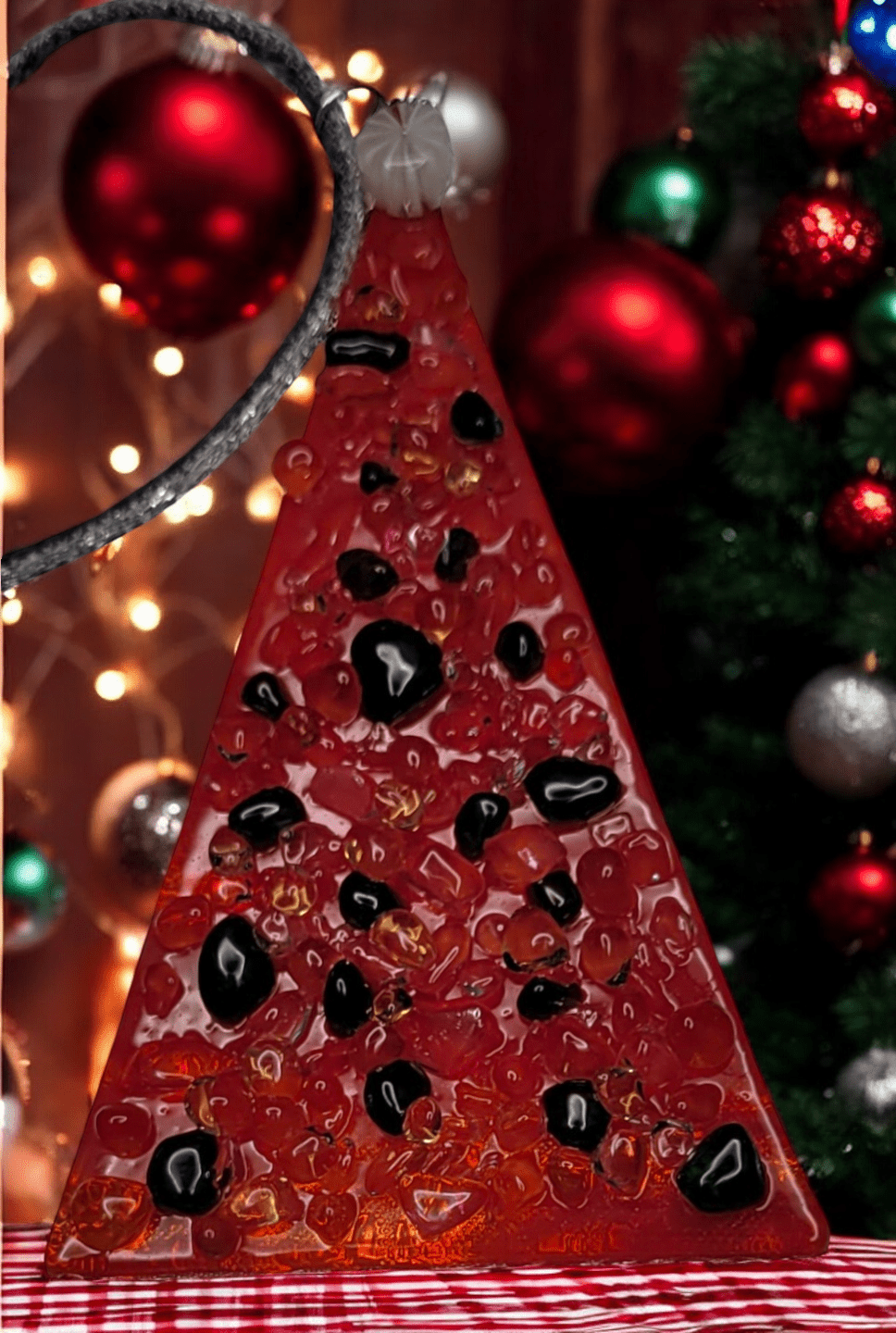 XMAS TREE ORNAMENT 11 - The Glass JewlXMAS TREE ORNAMENT 11