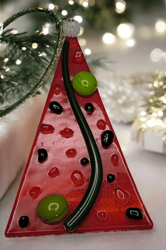 XMAS TREE ORNAMENT 12 - The Glass JewlXMAS TREE ORNAMENT 12